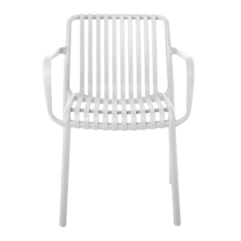 MODA Stackable Armchair-Pro PP-UV White
