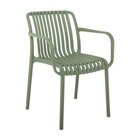MODA Stackable Armchair-Pro PP-UV Green