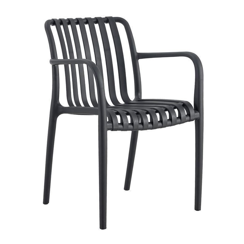 MODA Stackable Armchair PP-UV Anthracite