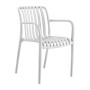 MODA Stackable Armchair PP-UV White