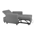 IMOLA Armchair-Bed Light Grey Fabric