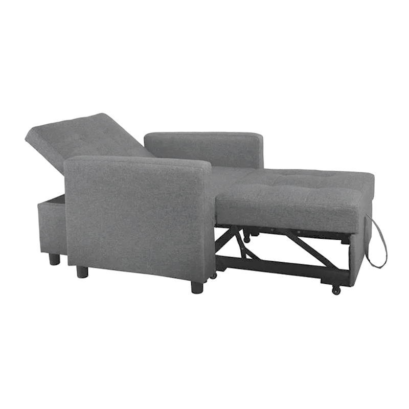 IMOLA Armchair-Bed Light Grey Fabric