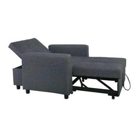 IMOLA Armchair-Bed Dark Grey Fabric