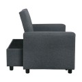IMOLA Armchair-Bed Dark Grey Fabric