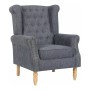ROSY Armchair Dark Grey Fabric