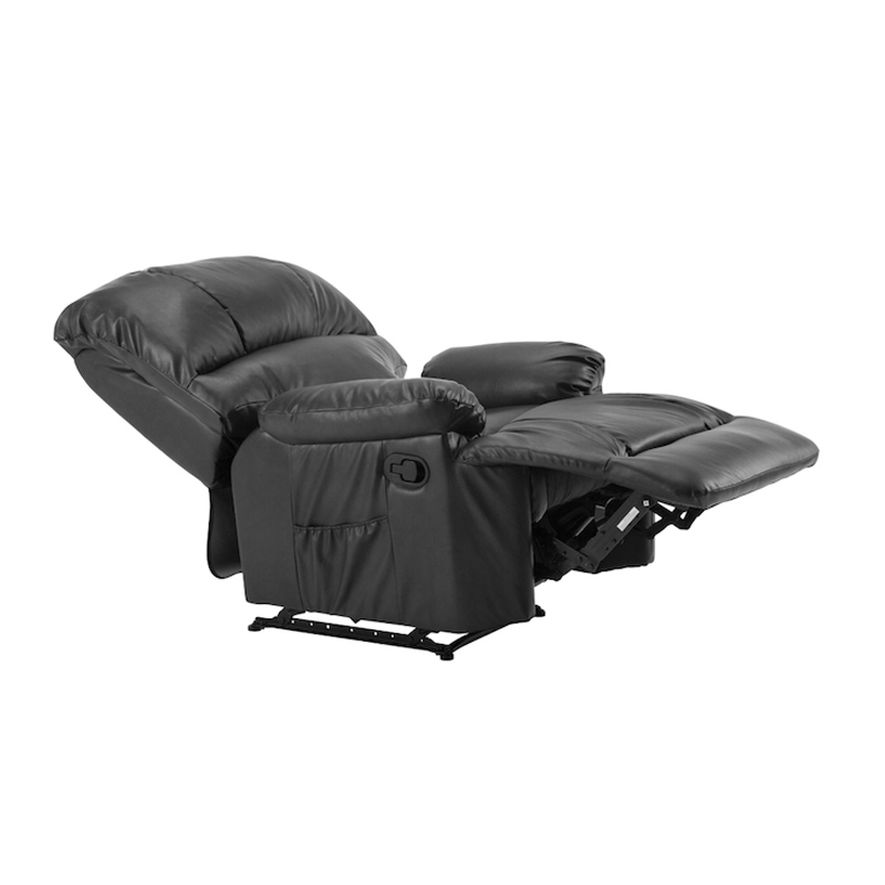 SPACE Massage Armchair Black Pu