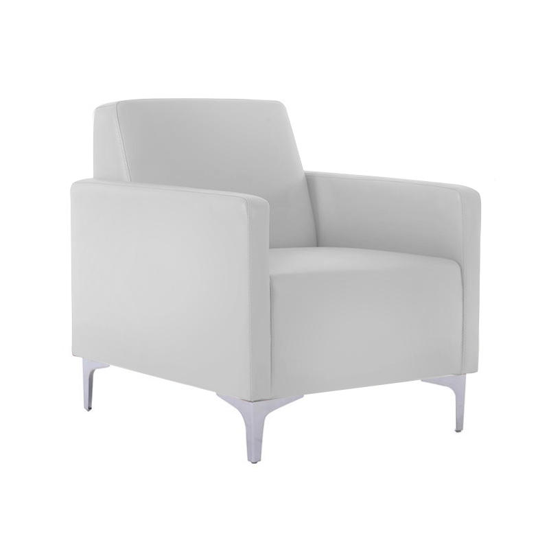 STYLE K/D Armchair White Pu