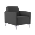 STYLE K/D Armchair Black Pu