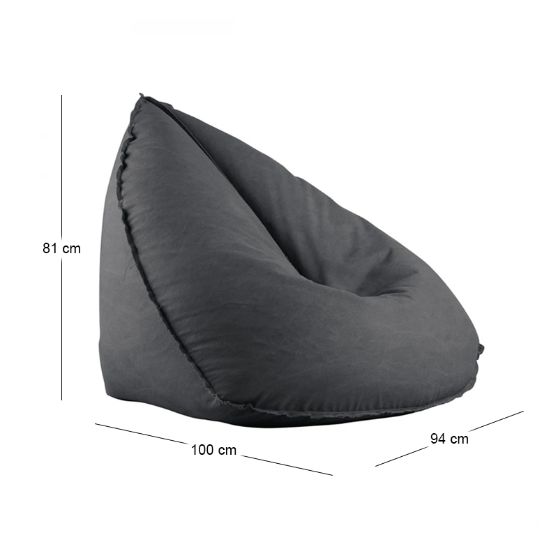 LAGOS Bean Bag Dark Grey 100% waterproof (removable cover)