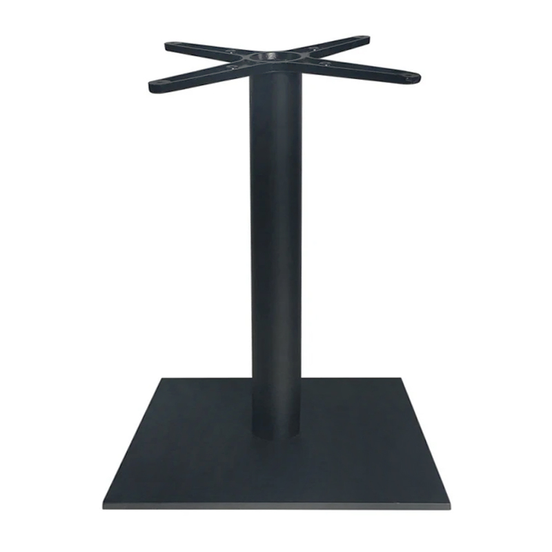 PRATO-W Βάση 45x45cm Steel H72cm Μαύρη (12,40Kg)/με ρεγουλατόρο