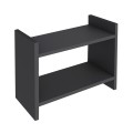 Denver Megapap melamine kitchen shelf in anthracite color 34x10x30cm.