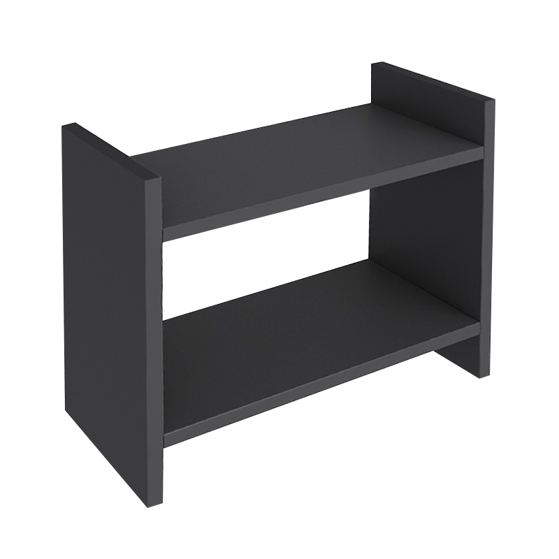 Denver Megapap melamine kitchen shelf in anthracite color 34x10x30cm.