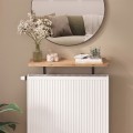 Ραφιέρα τοίχου Barca Megapap χρώμα pine oak 60x17,5x20,4εκ.