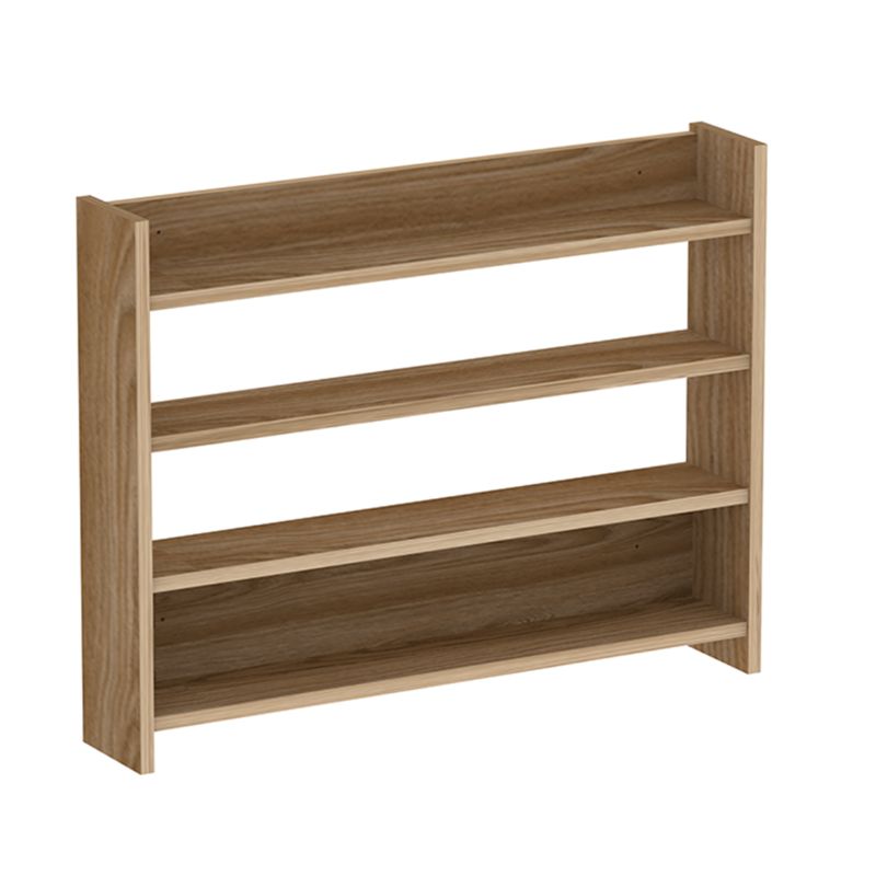 Lane Megapap melamine wall shelf in walnut ud color 85x15x66cm.