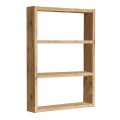 Prena Megapap melamine wall shelf in atlantic pine 43.2x9x60cm.