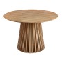 RIM-II Round Dining Table D.120x75cm MDF Natural