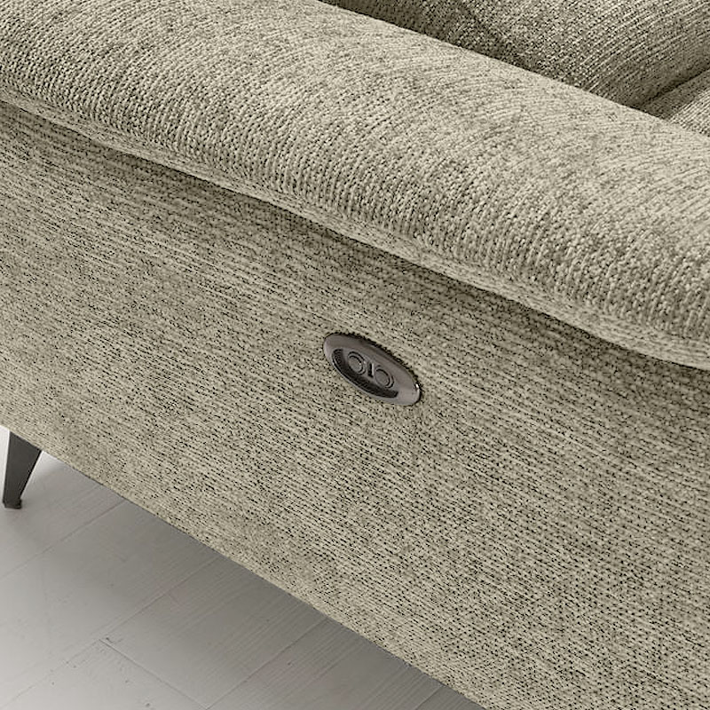 ROMEO Right Facing Corner-Relax Sofa, Beige Fabric