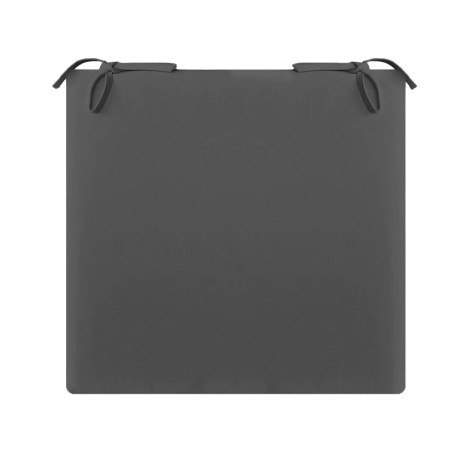 Μαξιλάρι Seat από ύφασμα σε χρώμα μαύρο 45x45x5εκ