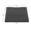 SEAT Cushion 45x45/5cm Black