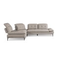 SELBY Left Facing Corner Sofa Fabric Beige