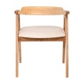 SELVA Armchair Natural, Pu Cream