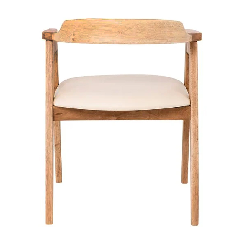 SELVA Armchair Natural, Pu Cream