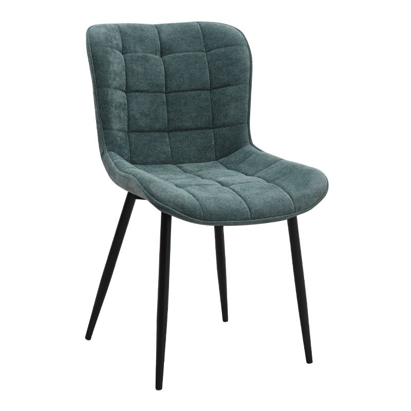 Dining room set 5pcs Rubes - Chiara Megapap oak color - green Ø100x78cm.