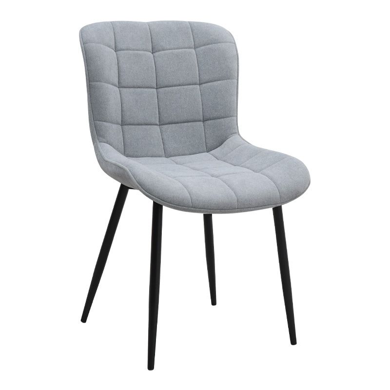 Dining room set 5pcs Rubes - Chiara Megapap white color - grey Ø100x78cm.