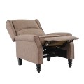 SIMPLE Relax Armchair Antique Brown Fabric