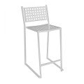 CAPRICE Bar Stool Steel White