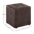 CONY Stool Pu Dark Brown