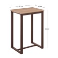 HENRY BAR Stool Metal D.Brown/Sonoma