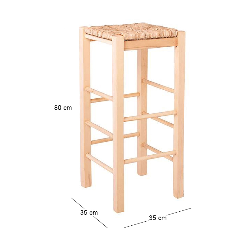 TAVERNA BARSTOOL IMPREGNATION NATURAL