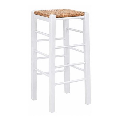 TAVERNA Bar Stool Impregnation Lacquer White