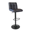 LINO Bar Stool Pu Black/Paint Black