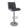 LINO Bar Stool Pu Black