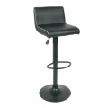 NERO Bar Stool Pu Black/Paint Black