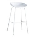 PENTOS Bar Stool Metal/PP White