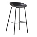 PENTOS Bar Stool Metal/PP Black