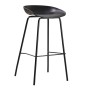 PENTOS Bar Stool Metal/PP Black