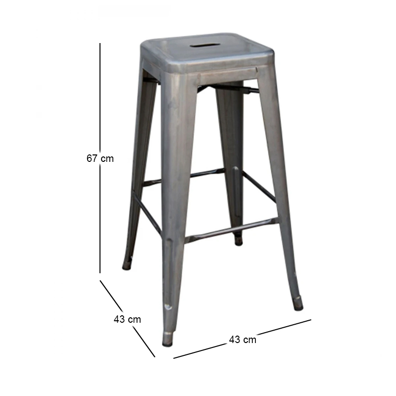 RELIX Bar Stool H.67 Steel Metal