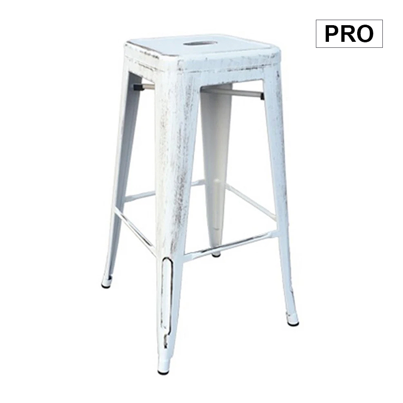 RELIX Bar Stool Steel Antique White