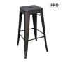 RELIX Bar Stool  Steel Antique Black