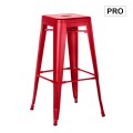RELIX Bar Stool Steel Red