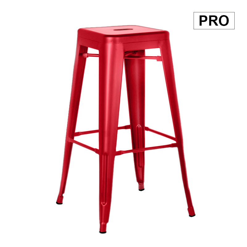 RELIX Bar Stool Steel Red