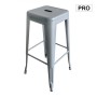 RELIX Bar Stool Metal Grey