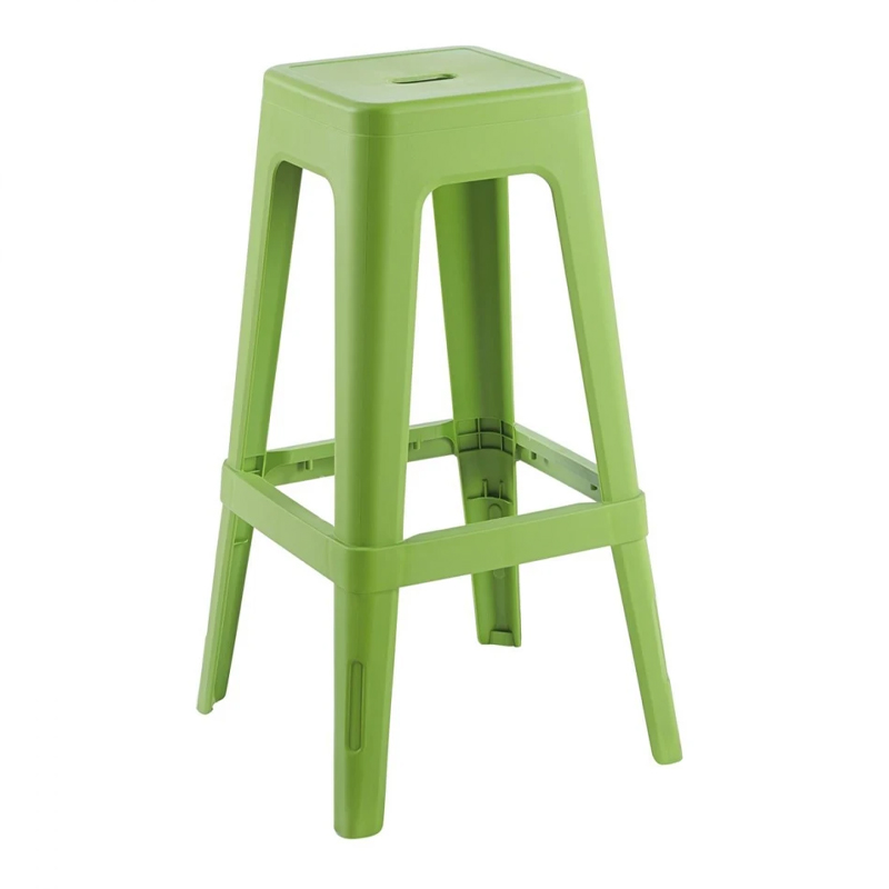 RELIX PP Bar Stool, Lime Green