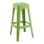 RELIX PP Bar Stool, Lime Green