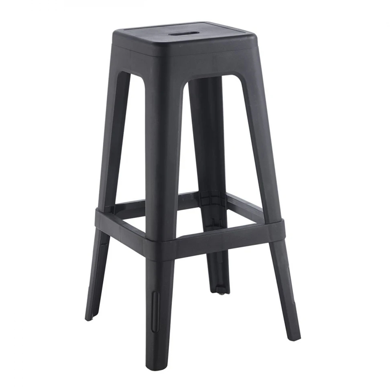 RELIX PP Bar Stool, Black