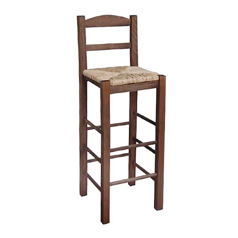 SIFNOS Bar Stool Impregnation Walnut